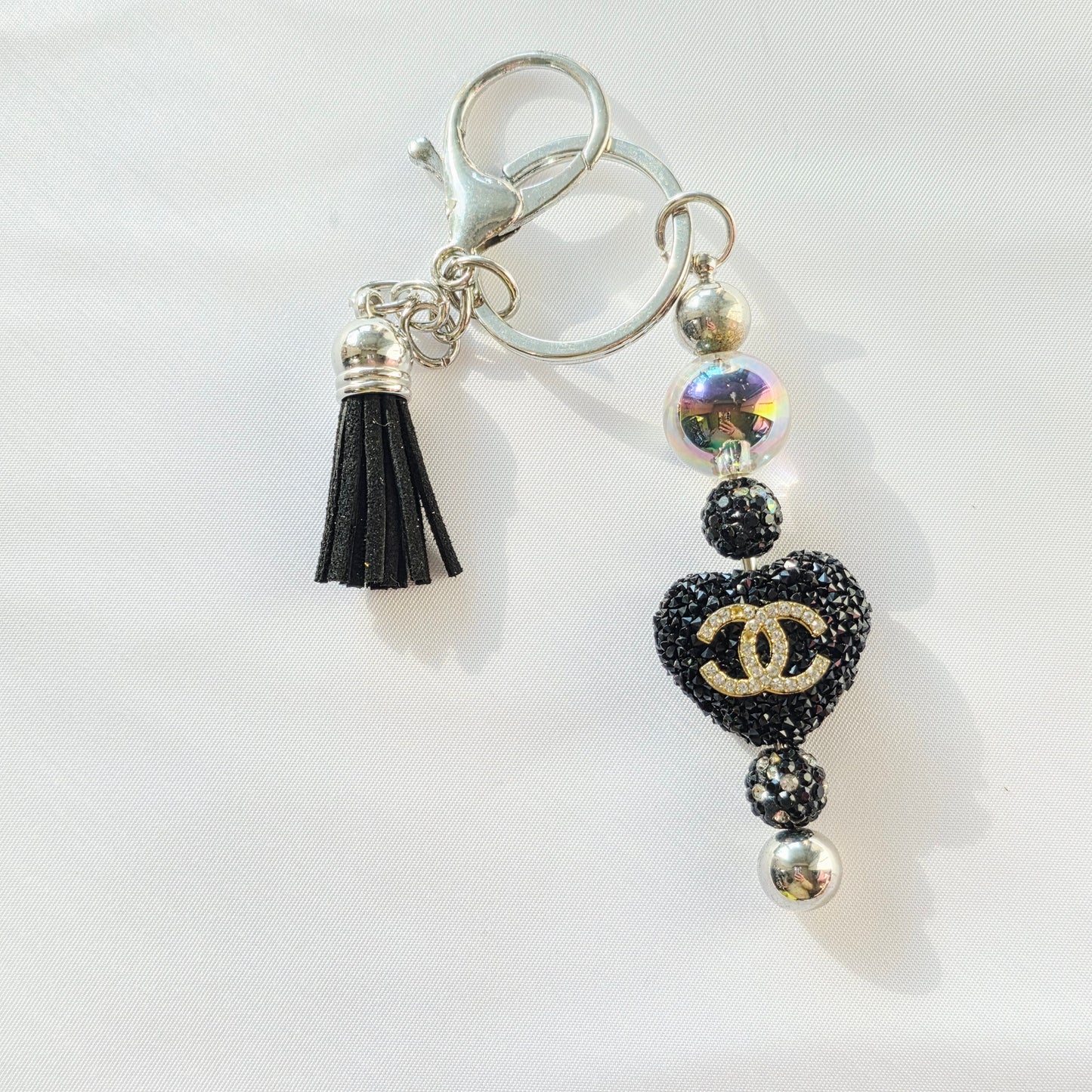 Handmade Beaded Keychain | Cute Key Ring Accessory
