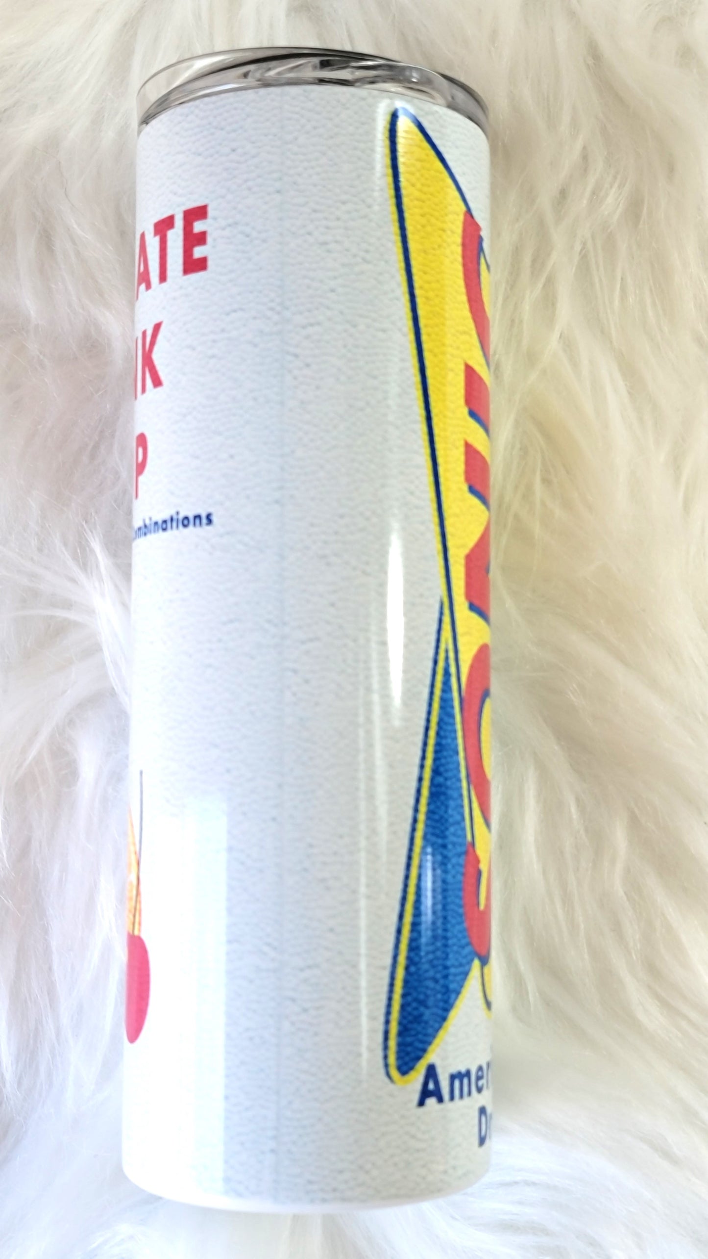 Cherry Limeade Style 20oz Tumbler | Sublimated Insulated Travel Cup