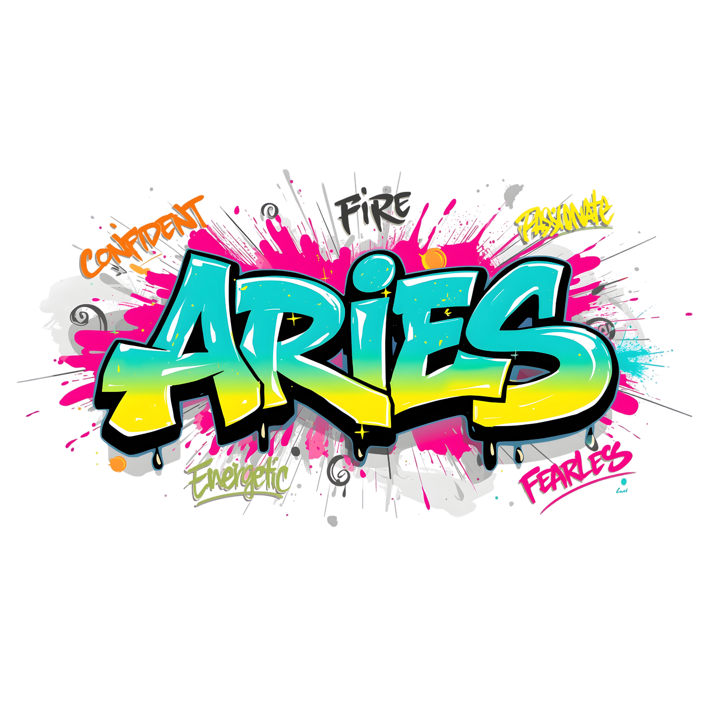 Zodiac | UV DTF Decal | Waterproof, Permanent Transfer