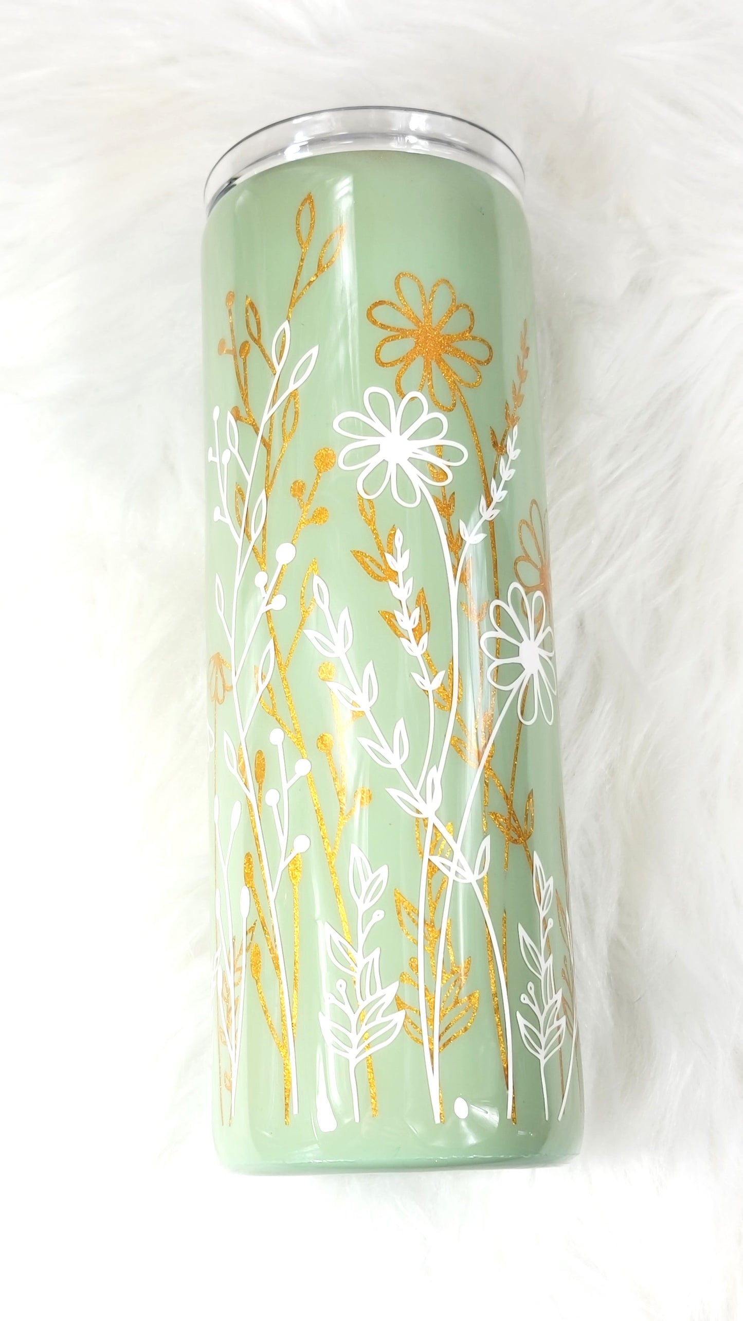 Daisy Fields Elegant Epoxy Tumbler 20oz