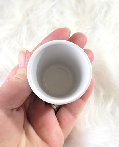 Frisky with Whisky Shot Glass Ceramic, RTS