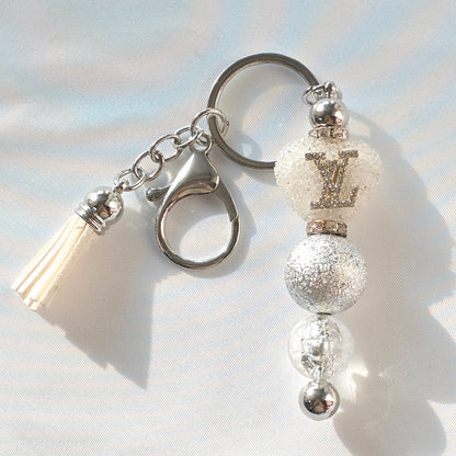 Handmade Beaded Keychain | Cute Key Ring Accessory