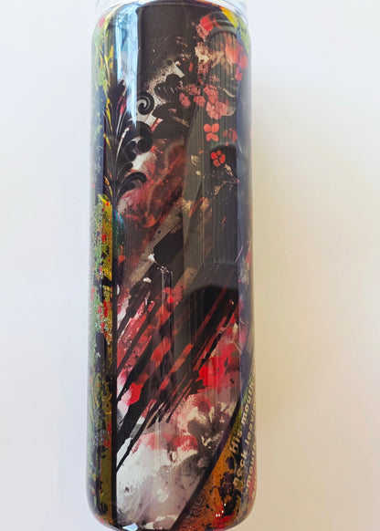 Dark Romance Naughty Girl | Epoxy Tumbler 30oz | Insulated Travel Cup