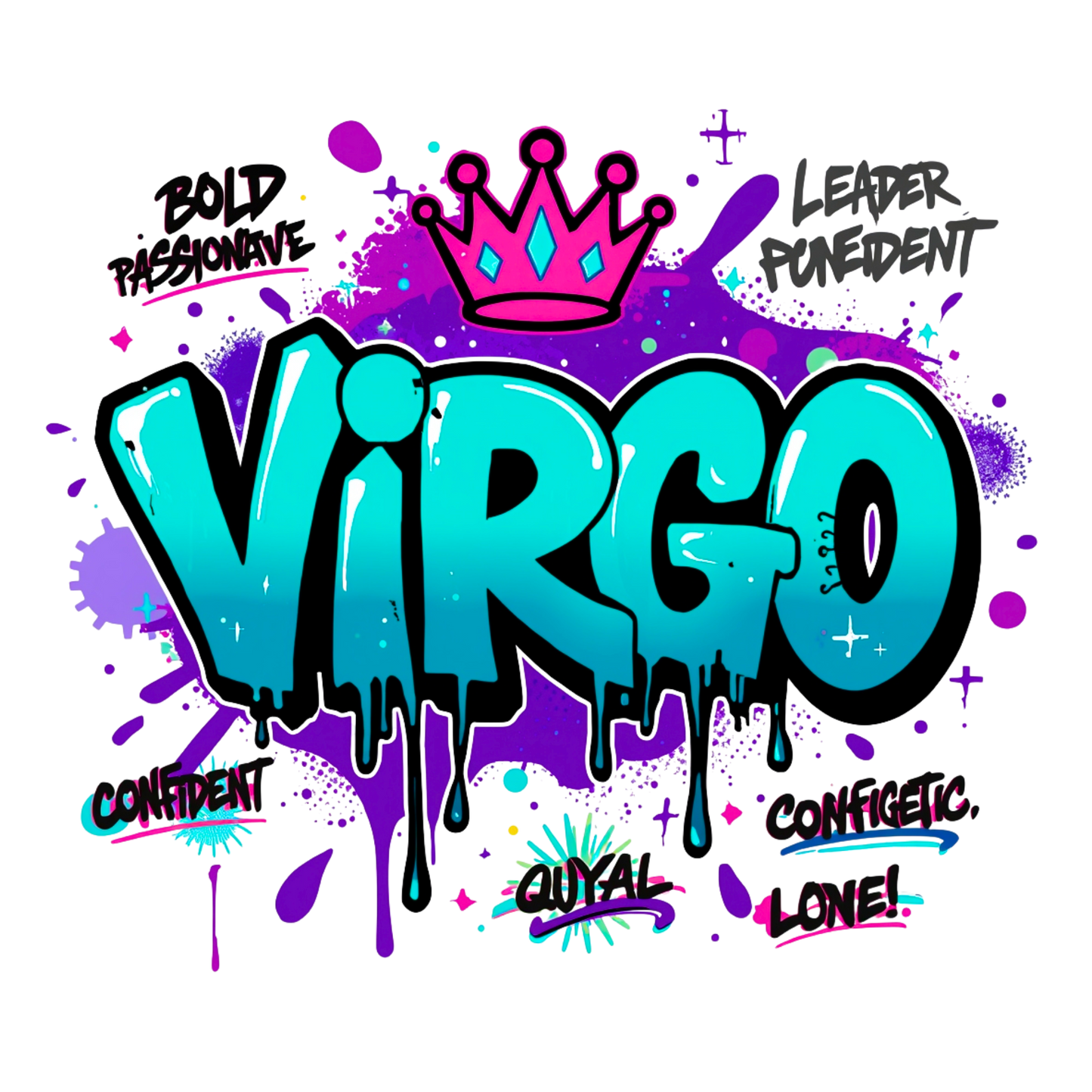 Zodiac | UV DTF Decal | Waterproof, Permanent Transfer