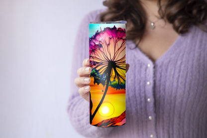 Sunflower Inks Tumbler 20oz | Insulated Travel Cup