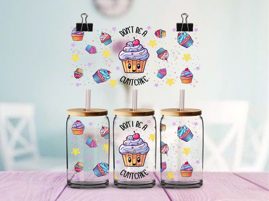 Cuntcake | UV DTF Wrap for Cups | Ready to Apply Permanent