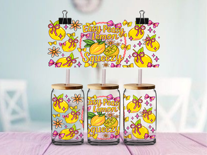 Easy Peasy  | UV DTF Wrap for Cups | Ready to Apply Permanent