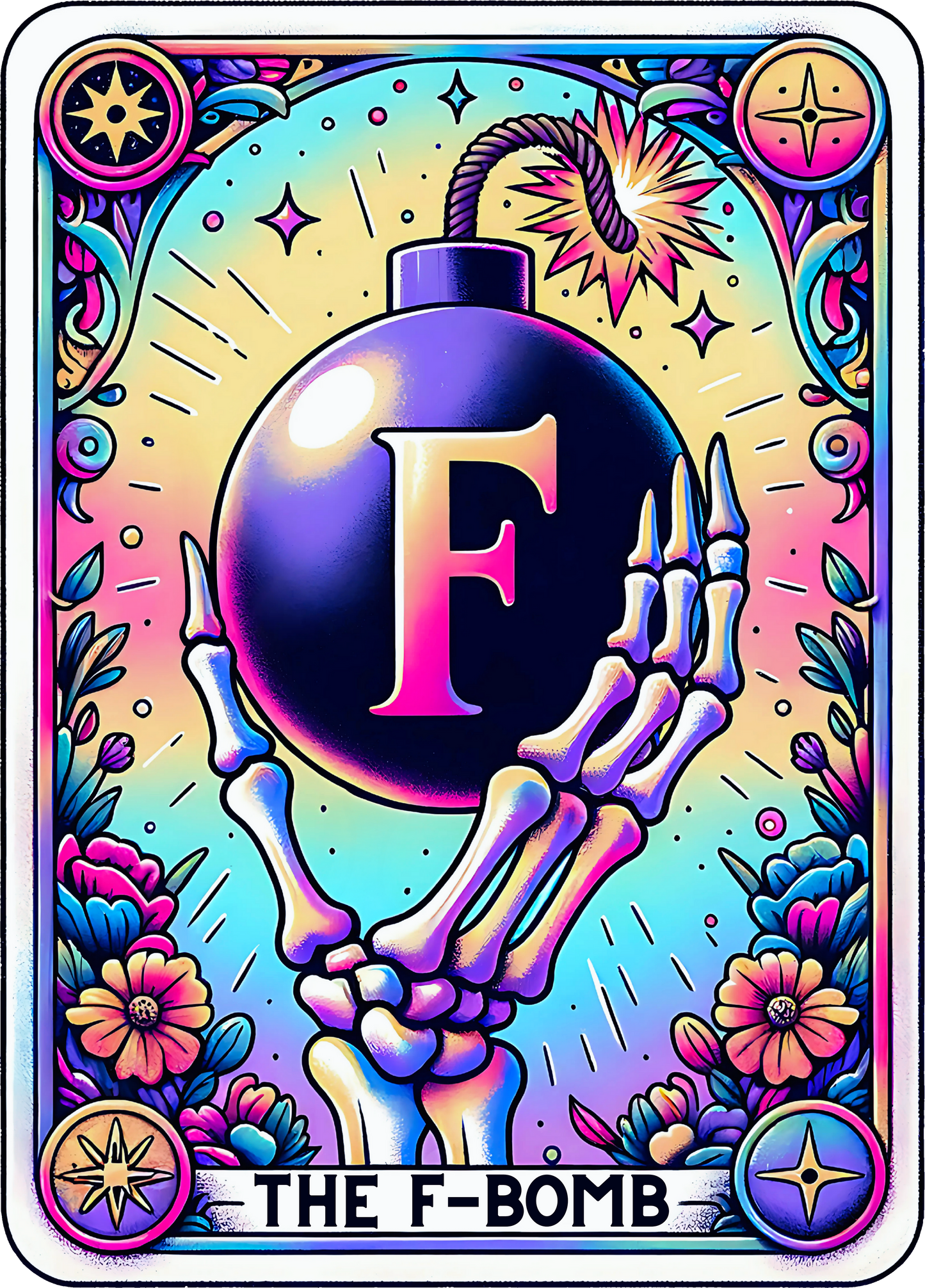 Tarot | Cards UV DTF Decal | Waterproof, Permanent Transfer