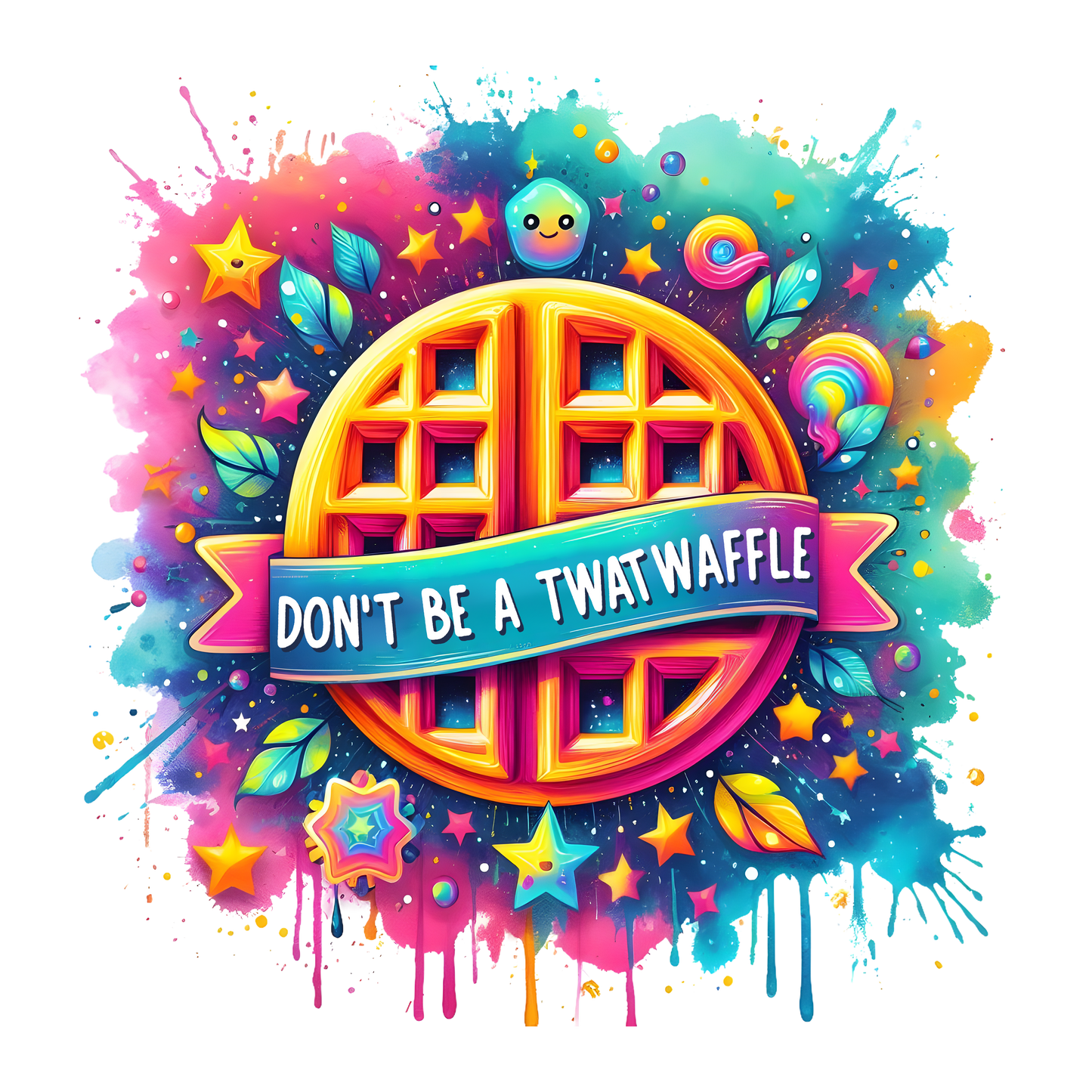 BFF Language UV DTF Decal| Waterproof, Permanent Transfer