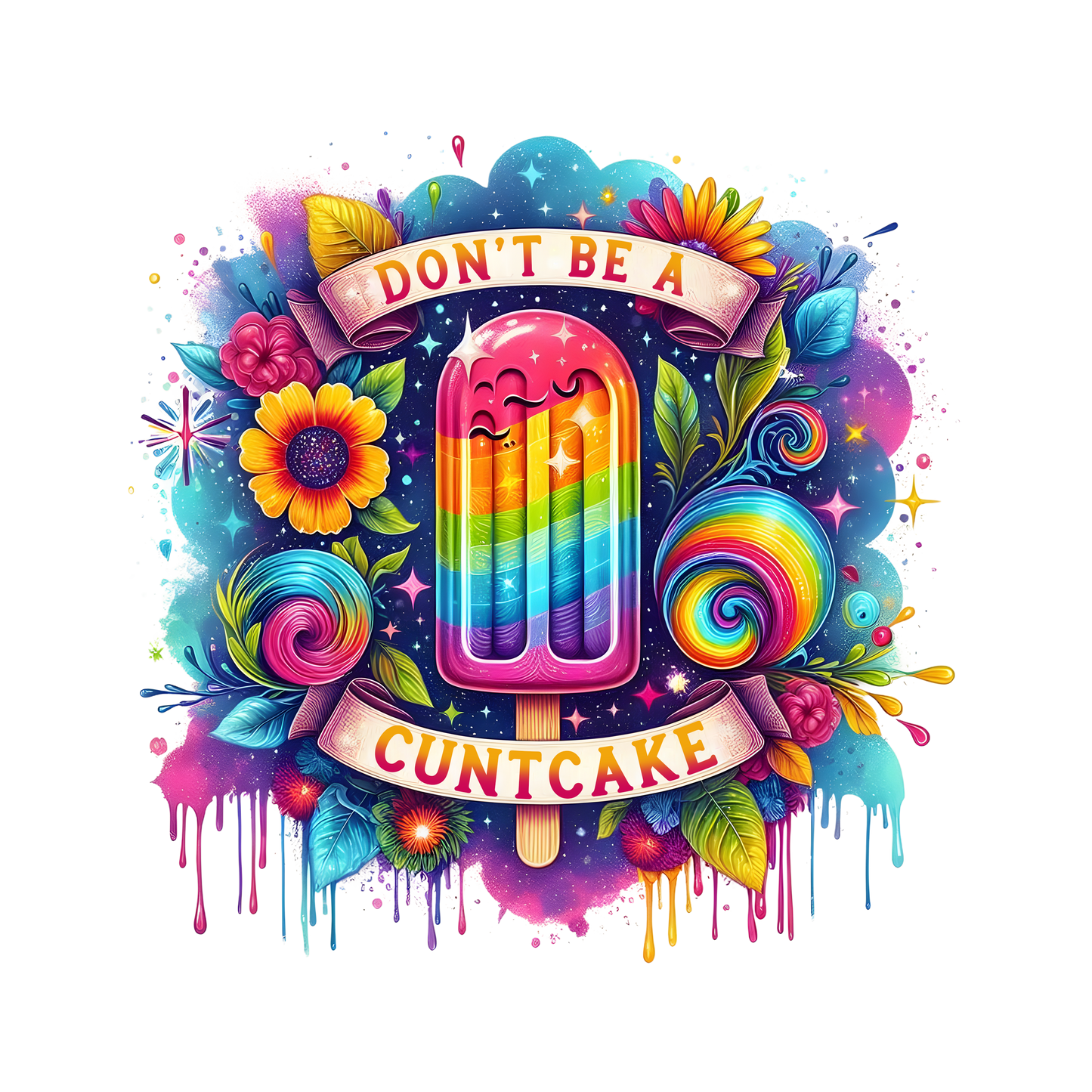 BFF Language UV DTF Decal| Waterproof, Permanent Transfer