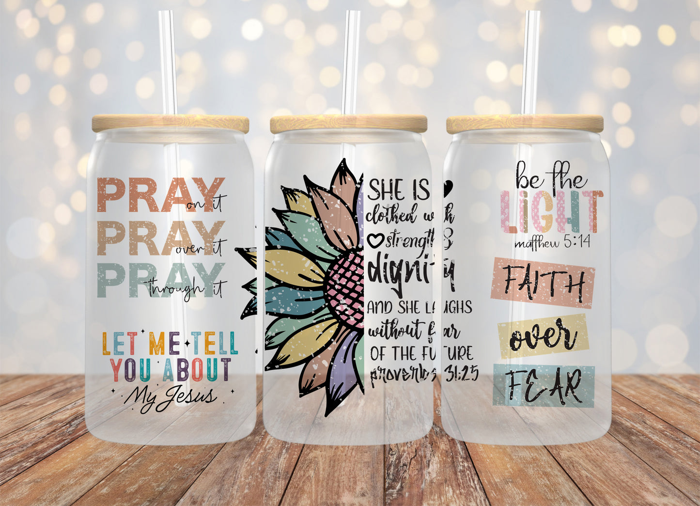 She Is | UV DTF Wrap for Cups | Ready to Apply Permanent