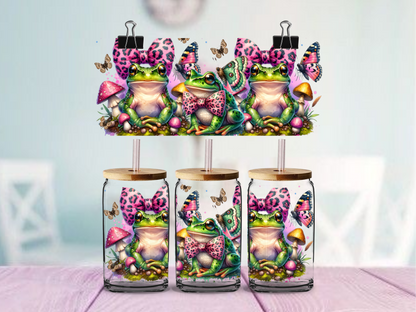 Froggy Goblin Core | UV DTF Wrap for Cups | Ready to Apply Permanent