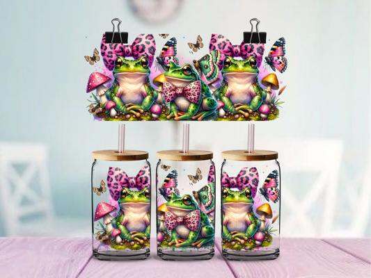 Froggy Goblin Core | UV DTF Wrap for Cups | Ready to Apply Permanent