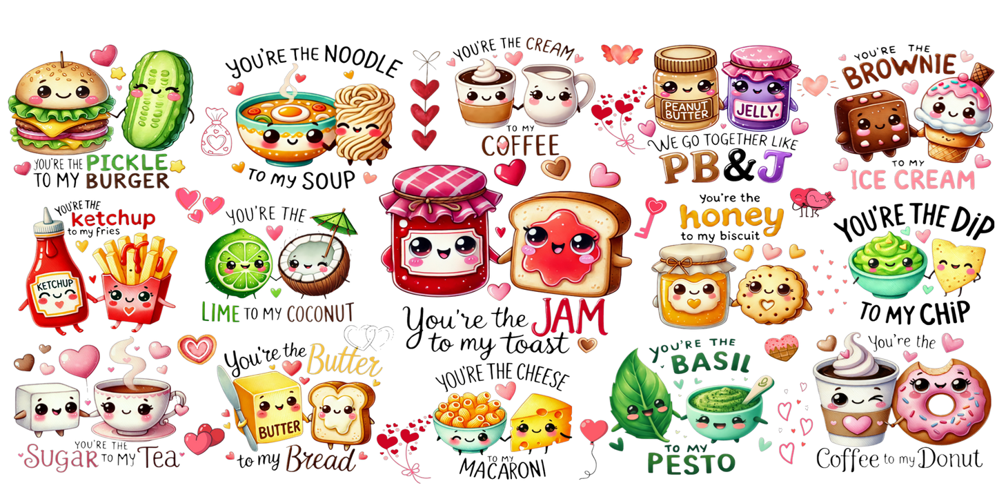 We Go Together | UV DTF Wrap for Cups | Ready to Apply Permanent