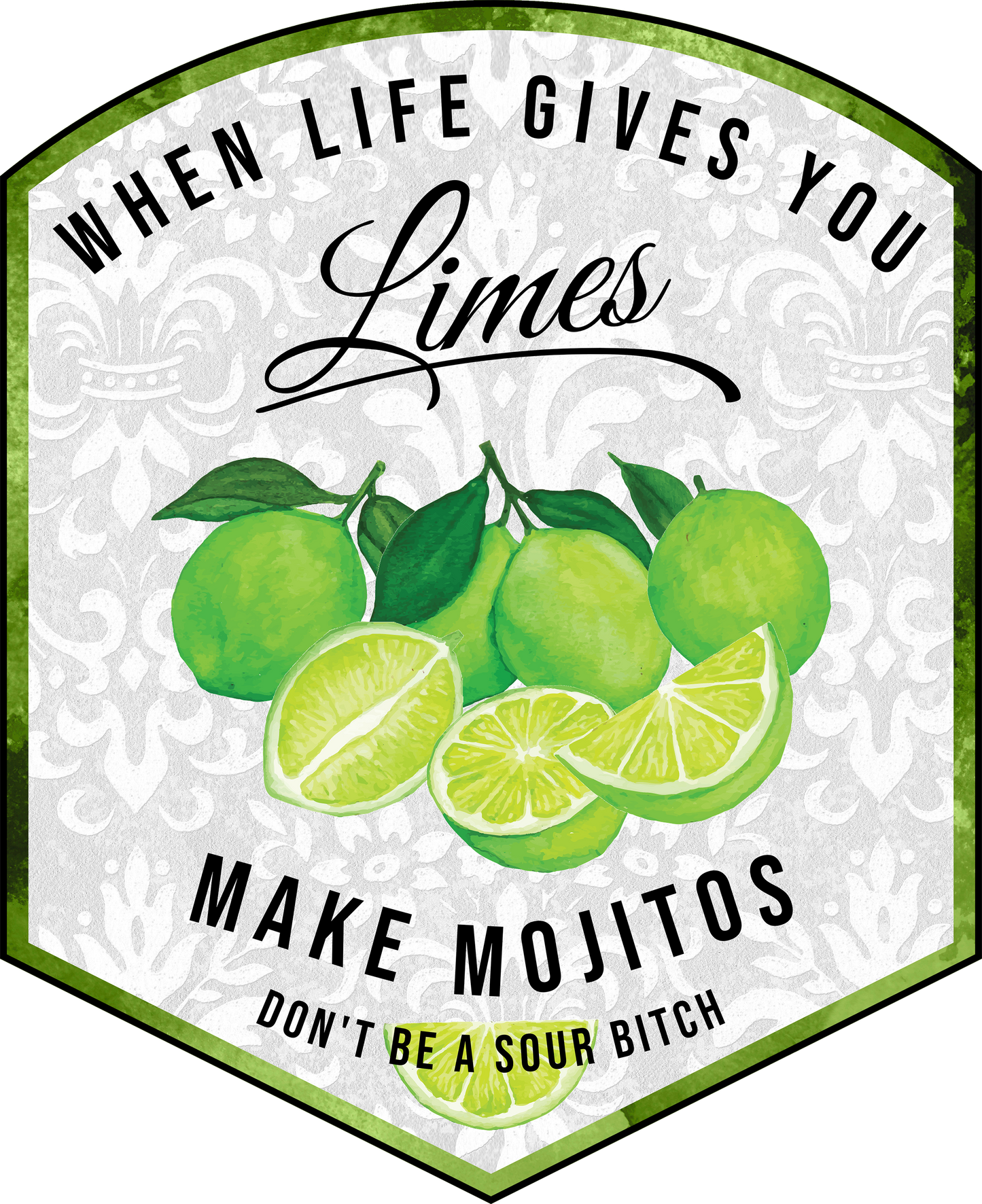 Favorite Drinks UV DTF Decal| Waterproof, Permanent Transfer