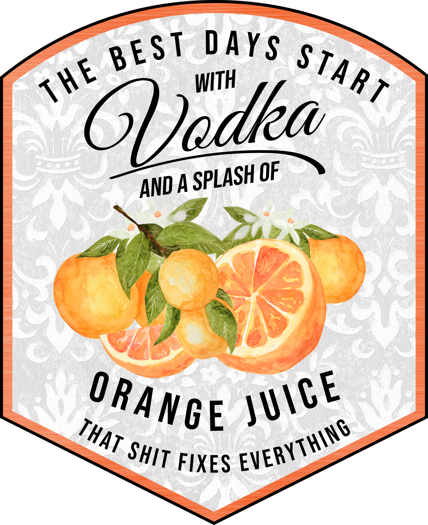 Favorite Drinks UV DTF Decal| Waterproof, Permanent Transfer