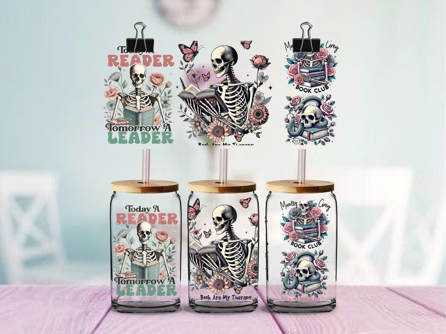 Reader to Leader | UV DTF Wrap for Cups | Ready to Apply Permanent