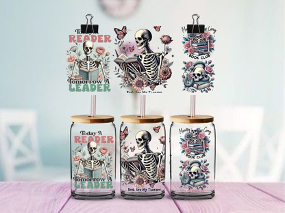 Reader to Leader | UV DTF Wrap for Cups | Ready to Apply Permanent