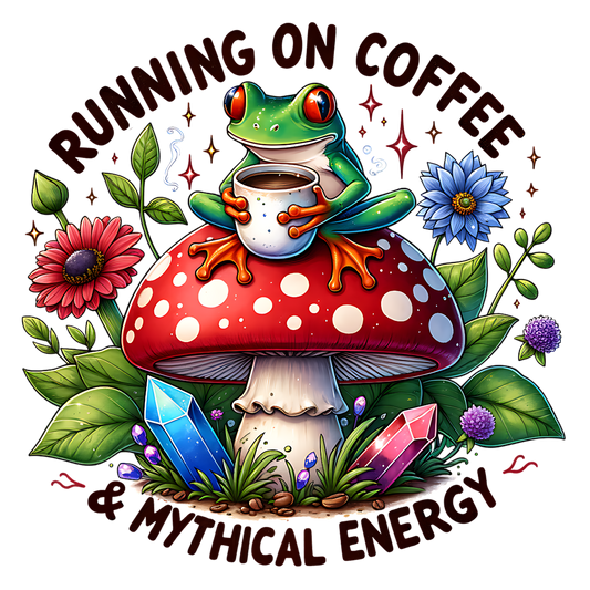 Mythical Energy UV DTF Decal| Waterproof, Permanent Transfer