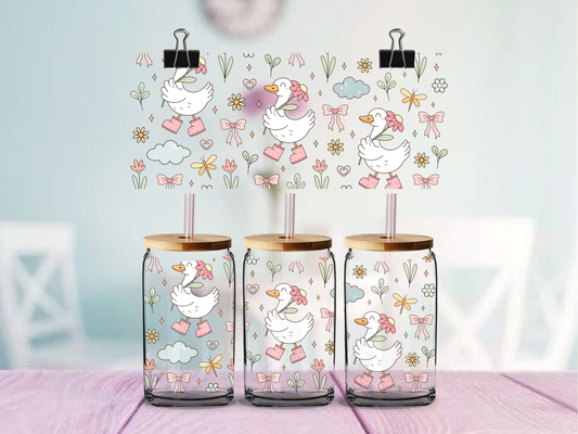 Silly Goose | UV DTF Wrap for Cups | Ready to Apply Permanent