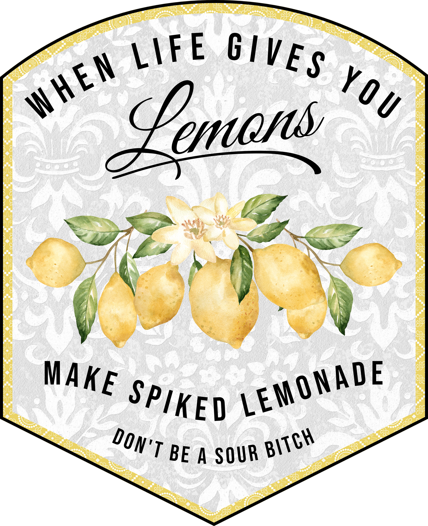 Favorite Drinks UV DTF Decal| Waterproof, Permanent Transfer