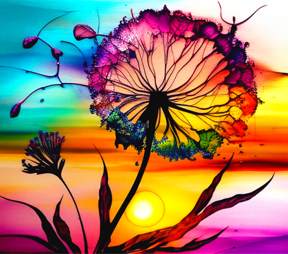 Sunflower Inks Tumbler 20oz | Insulated Travel Cup