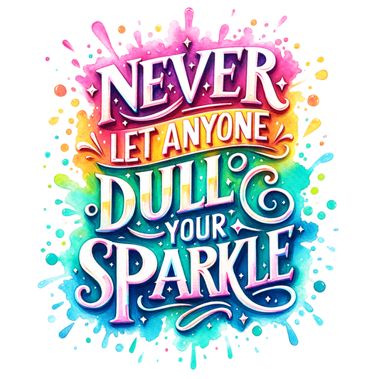 Your Sparkle UV DTF Decal| Waterproof, Permanent Transfer