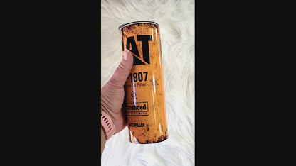 Oil Filter Style 20oz Tumbler | Funny Gift for Him